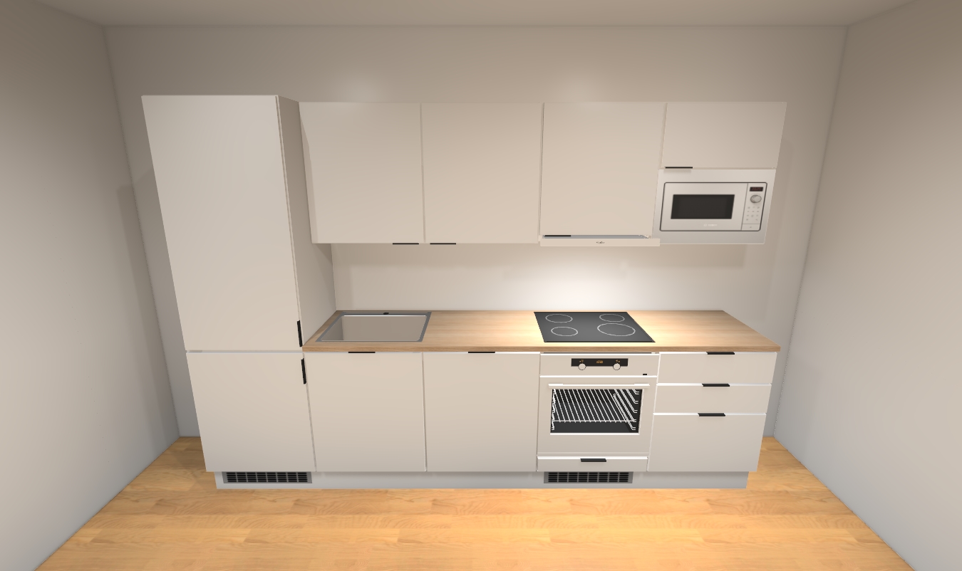 Limosa S300X keittiön havainnekuva