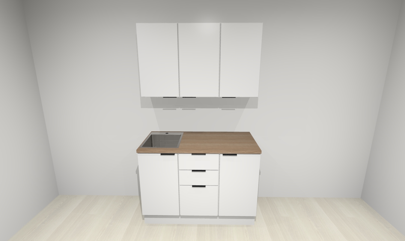 Limosa Mini 120 keittiön havainnekuva